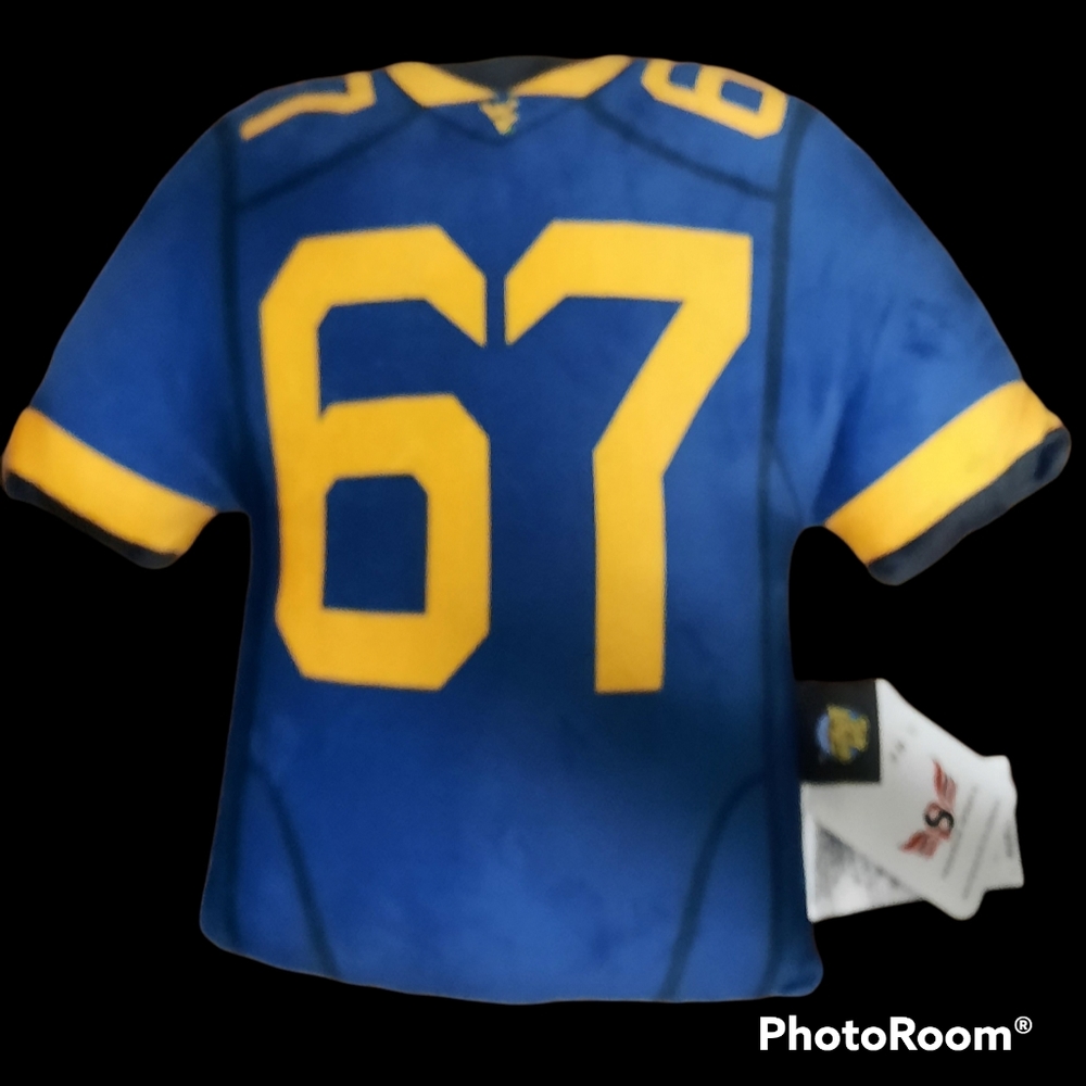 Big League Pillow WVU Mountaineer Football